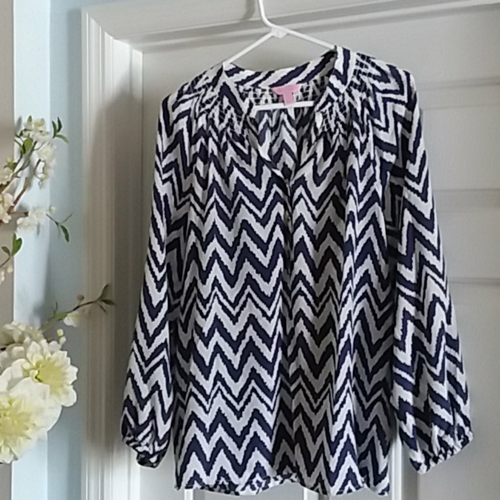 Lilly Pulitzer Silk top